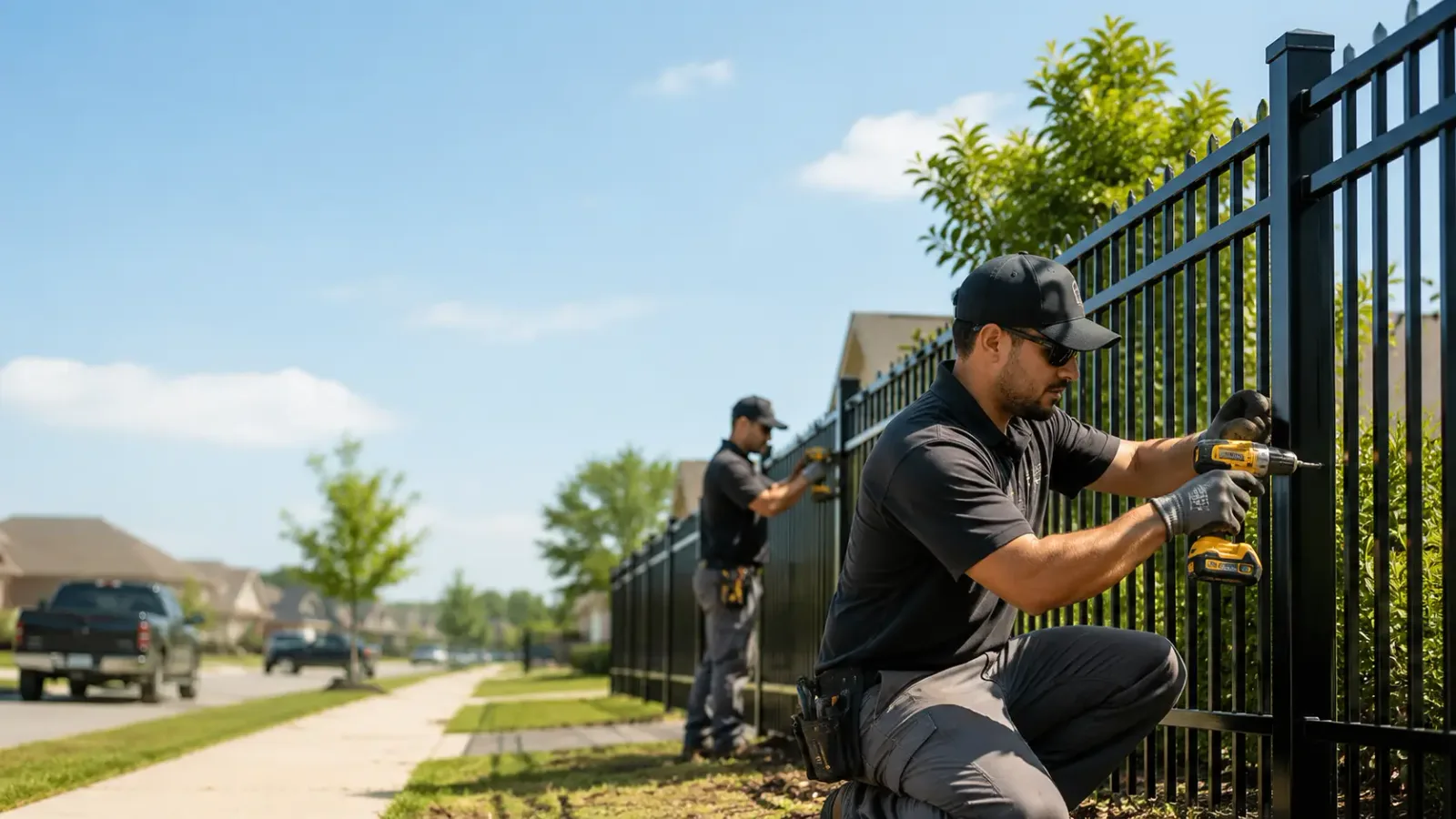 Metal Fence Installation in Hilliards, PA
